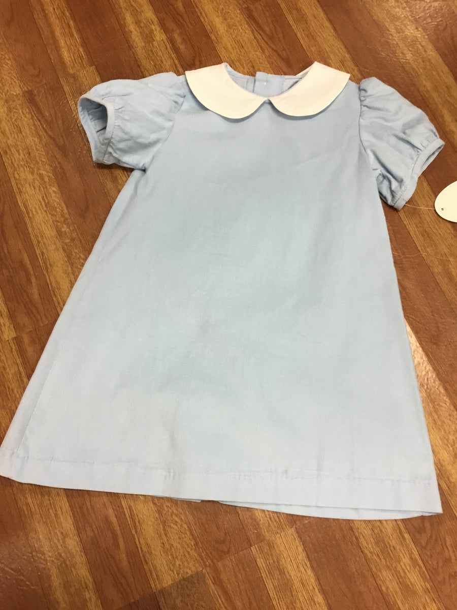 Funtasia Too Girls Blue Floral Dress - White Sash main image 1