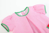 Lil Cactus-Pink Watermelon Dress and Panty Cover Set