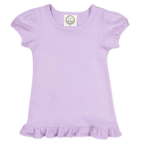Blanks Boutique-Girls Ruffle Short Sleeve Shirt