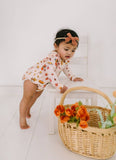 Leah Romper in Thanksgiving | Baby FALL Clothing