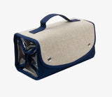 MSC-Linen Roll Up Cosmetic Bag