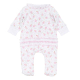 Twinkle Toes Print Zip Footie