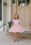 Ollie Jay-Tutu Dress in Ditsy Bunny