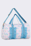 Sassy Kids-Bow Print Canvas Travel Bag