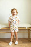 Southern Slumber-Crawfish Boil Bamboo Varsity Short Set - T-shirt & Shorts