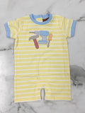 Millie Jay- Boys Daddy’s Helper Appliqué Romper