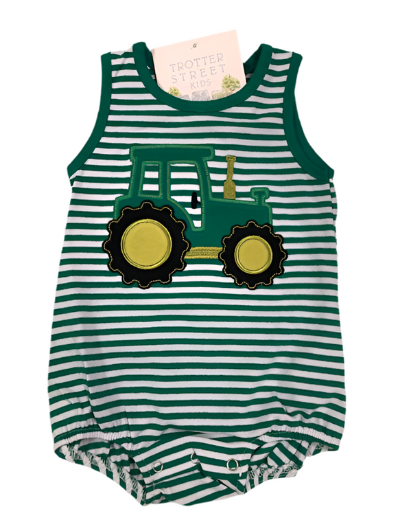 Trottter Street Kids Tractor Sleeveless Bubble