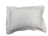 Embroider This-Baby Scallop Edge Pillow with Swiss Dots