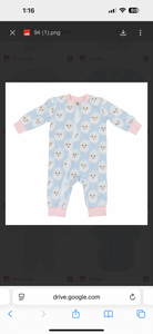Cypress Row Santa Baby girls zipper