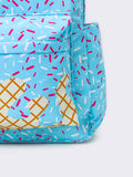 Sassy Kids-Ice Cream Drip Kids Canvas Backpack