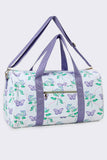 Sassy Kids-Women Butterfly Print Canvas Travel Bag