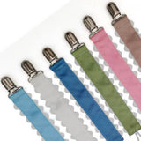 Zsa Zsa & LoLLi-Pacifier Clip, Monogram-able Assorted Colors