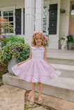Ollie Jay-Lara Poplin Dress in Peach of my Heart