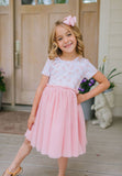Ollie Jay-Tutu Dress in Ditsy Bunny