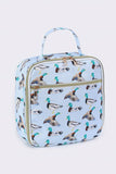 Sassy Kids-Duck Hunting Printed Lunch Boxes Bag