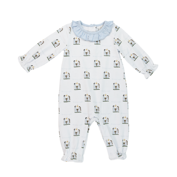 Cypress Row Oh Holy Night girls romper