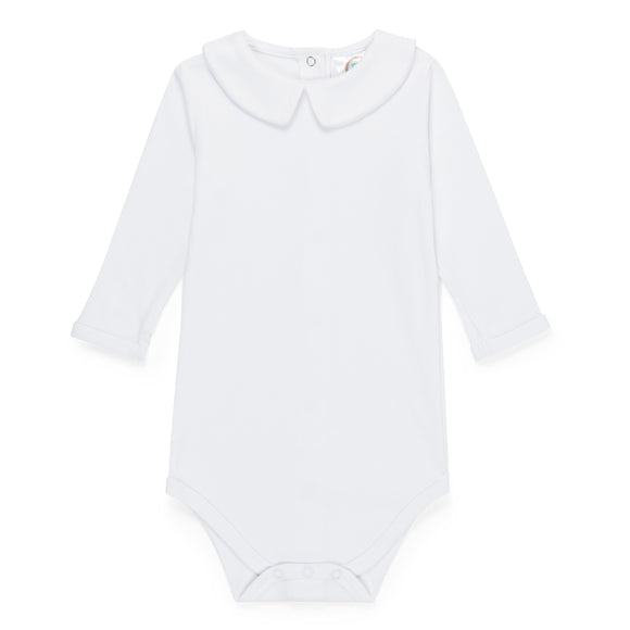 Blanks Boutique-Boys-long sleeve Peter Pan collar Onesie