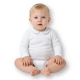 Blanks Boutique-Boys-long sleeve Peter Pan collar Onesie