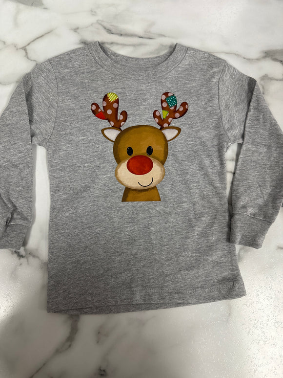Reindeer long sleeve t-shirt