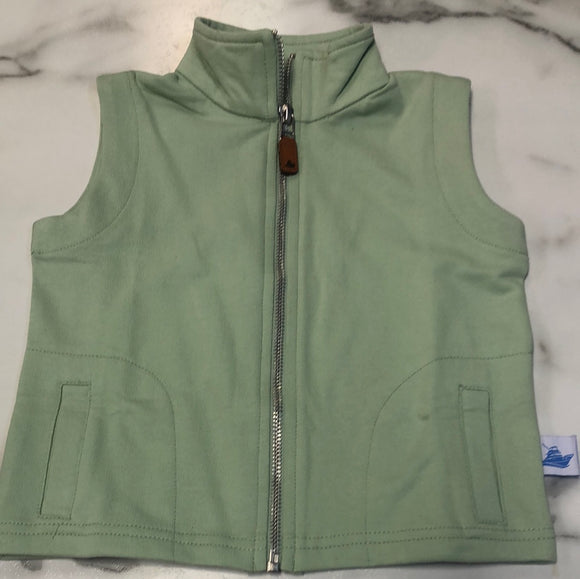 SouthBound-Boy Knit Vest-Green