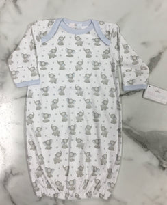 Baby Loren-Boys Blue Elephant Gown