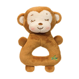 Douglas Baby-plush monkey baby rattle