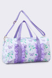 Sassy Kids-Women Butterfly Print Canvas Travel Bag