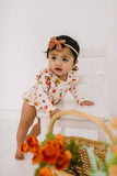 Leah Romper in Thanksgiving | Baby FALL Clothing