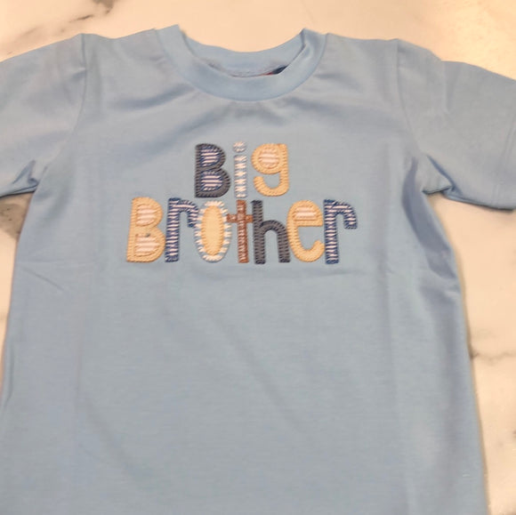 Banana Split- Big Brother Applique T-shirt