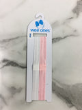 Wee Ones- Add a Bow Elastic Baby Band 2 pack