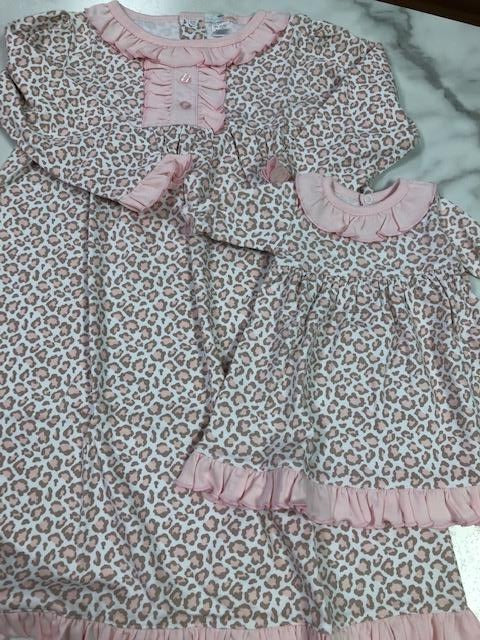 Baby Loren-Pima Cheetah Night Gown