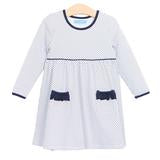 Trotter Street Kids Millie Pocket Dress with Name or Monogram