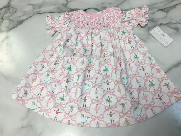 Baby Loren Smocked Nutcracker Dress