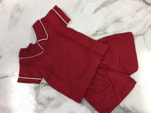 The Oaks-Isaiah Red Short Set