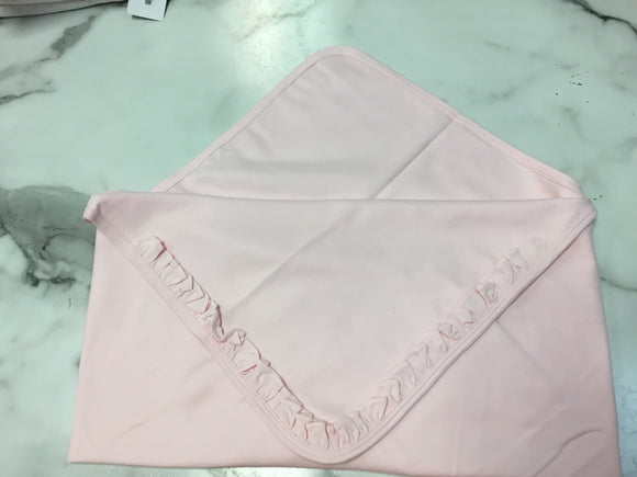 Baby Loren-Pink Pima Blanket with Pink
