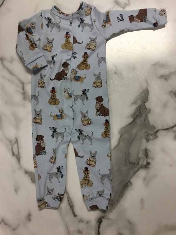 Up Baby Jersey Jumpsuit-Puppy