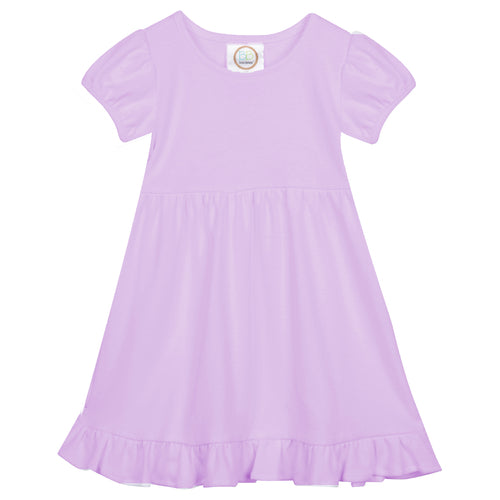 Blanks Boutique-Short Sleeve Empire Waist Ruffle Dress Lil' Ms. Sew & Sew Blanks Boutique-Short Sleeve Empire Waist Ruffle Dress Lil' Ms. Sew & Sew